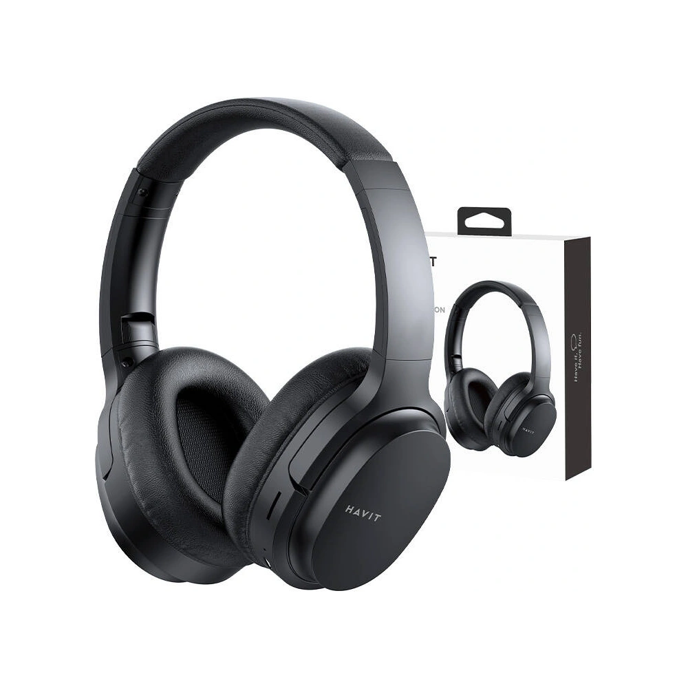 Hurtownia GSM - Kabellose Over-Ear-Kopfhörer HAVIT I62 Bluetooth 5.1 schwarz - HVT286 - {ean13} - Hurt