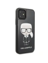 Wholesale Karl Lagerfeld KLHCN61DLFKBK iPhone 11 black hard case Iconic Karl Glitter - KLD141BLK - {ean13} - Hurt