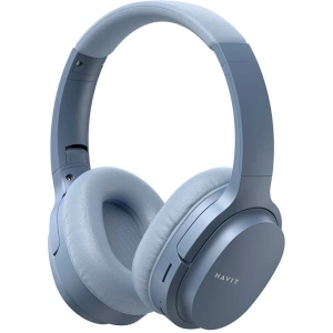 Wholesale HAVIT I62 wireless headphones Bluetooth 5.1 blue - HVT287 - {ean13} - Hurt