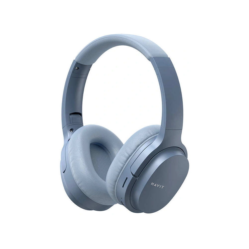 Hurtownia GSM - Căști wireless over-ear HAVIT I62 Bluetooth 5.1 albastre - HVT287 - {ean13} - Hurt