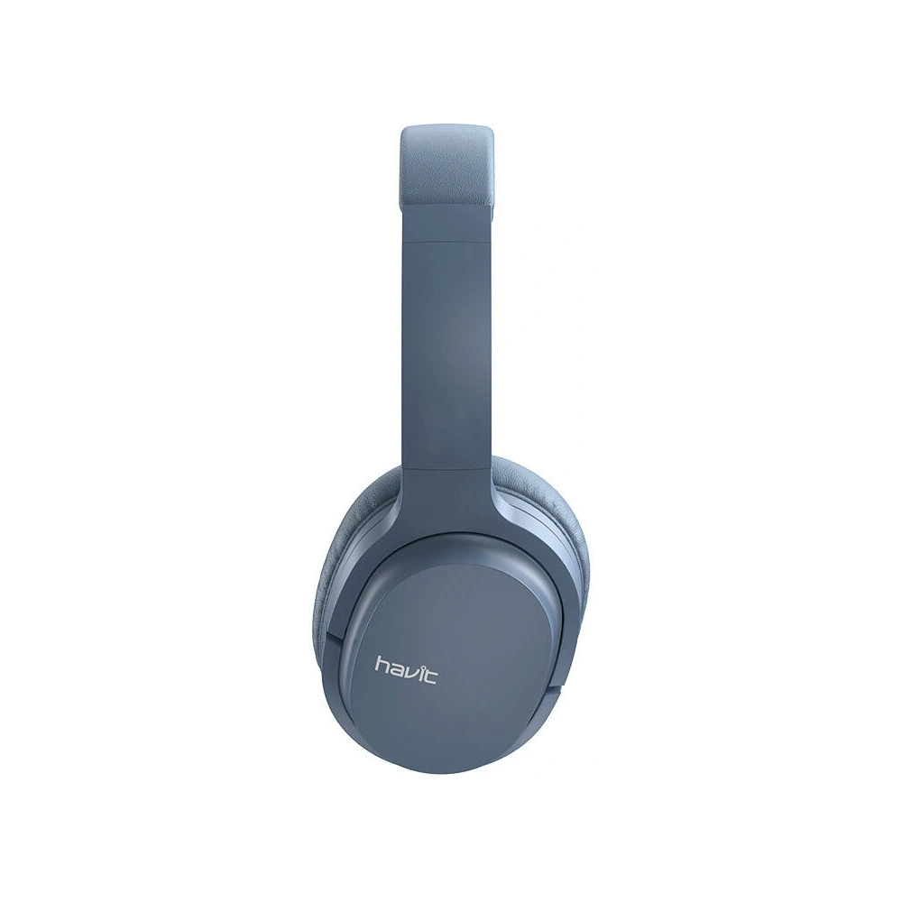 Hurtownia GSM - Bezdrátová sluchátka na uši HAVIT I62 Bluetooth 5.1 modrá - HVT287 - {ean13} - Hurt