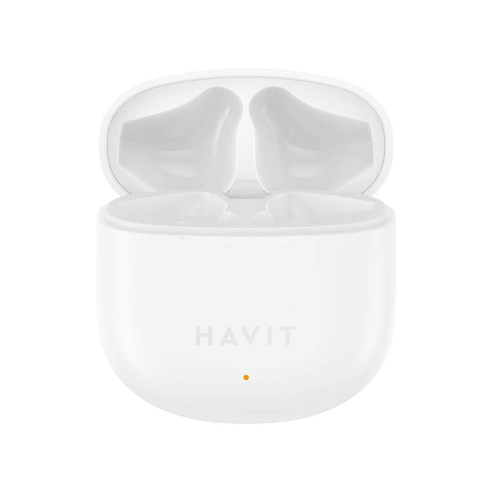 Hurtownia GSM - Bezdrátová sluchátka do uší HAVIT TW976 Bluetooth 5.3 bílá - HVT289 - {ean13} - Hurt