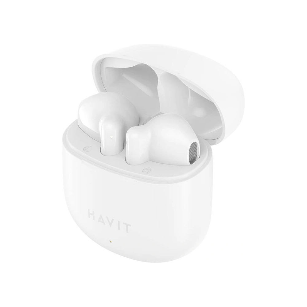 Hurtownia GSM - Bezdrátová sluchátka do uší HAVIT TW976 Bluetooth 5.3 bílá - HVT289 - {ean13} - Hurt