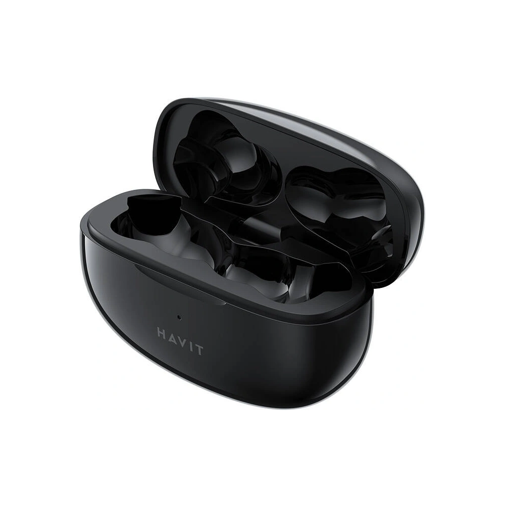 Hurtownia GSM - Bezdrátová sluchátka do uší HAVIT TW910 Bluetooth 5.3 černá - HVT291 - {ean13} - Hurt
