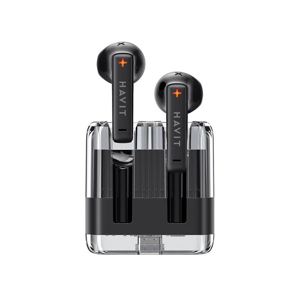 Hurtownia GSM - Bezdrátová sluchátka do uší HAVIT TW981 Bluetooth 5.3 černá - HVT293 - {ean13} - Hurt