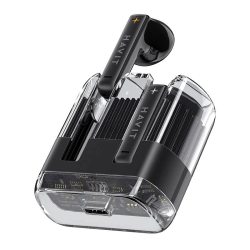 Słuchawki bezprzewodowe douszne HAVIT TW981 Bluetooth 5.3 czarne