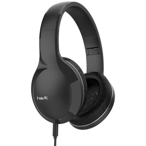 Havit Distributor - 6939119033804 - HVT295 - HAVIT H100D wired headphones black - B2B homescreen