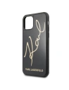 Hurtownia GSM - Karl Lagerfeld KLHCN61DLKSBK iPhone 11 czarny/black hard case Signature Glitter - KLD142BLK - {ean13} - Hurt