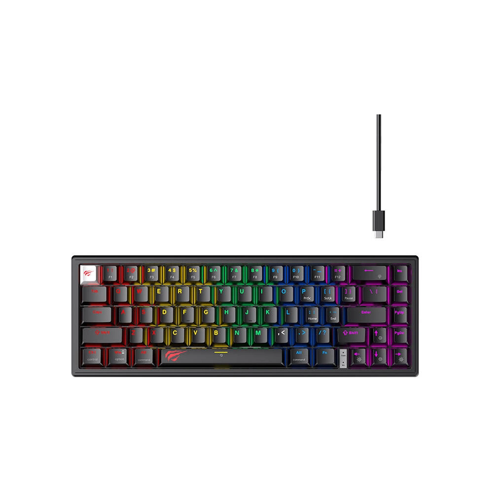 Hurtownia GSM - Tastatură gaming HAVIT KB874L RGB neagră - HVT297 - {ean13} - Hurt