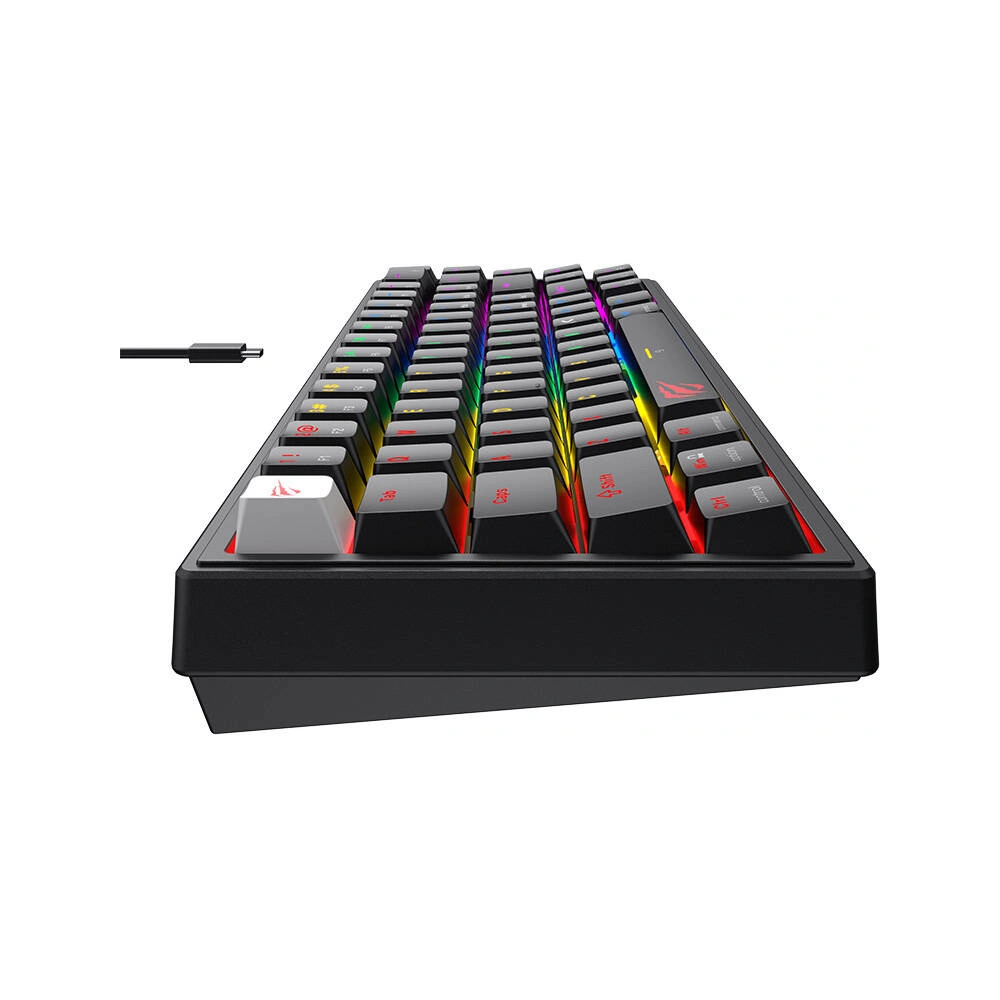 Hurtownia GSM - Tastatură gaming HAVIT KB874L RGB neagră - HVT297 - {ean13} - Hurt