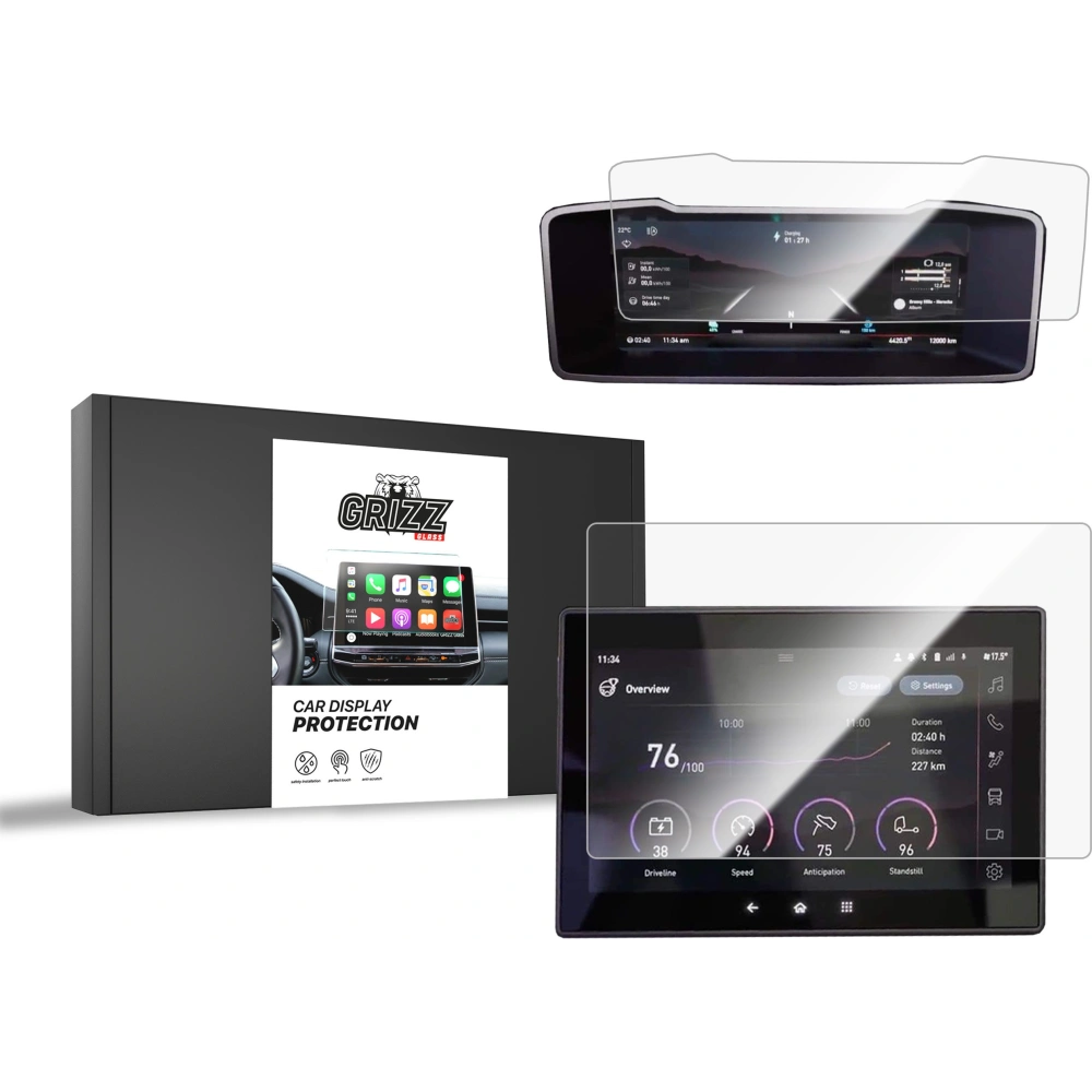 Hurtownia GSM - Kerámia fólia GrizzGlass CarDisplay védelem Renault K Evolution [2w1] - GRZ9356 - {ean13} - Hurt