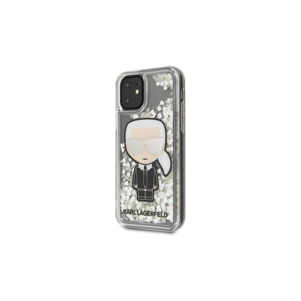 Hurtownia GSM - Karl Lagerfeld KLHCN61GLGIRKL iPhone 11 hardcase Ikonik Glitter Glow în întuneric - KLD145 - {ean13} - Hurt