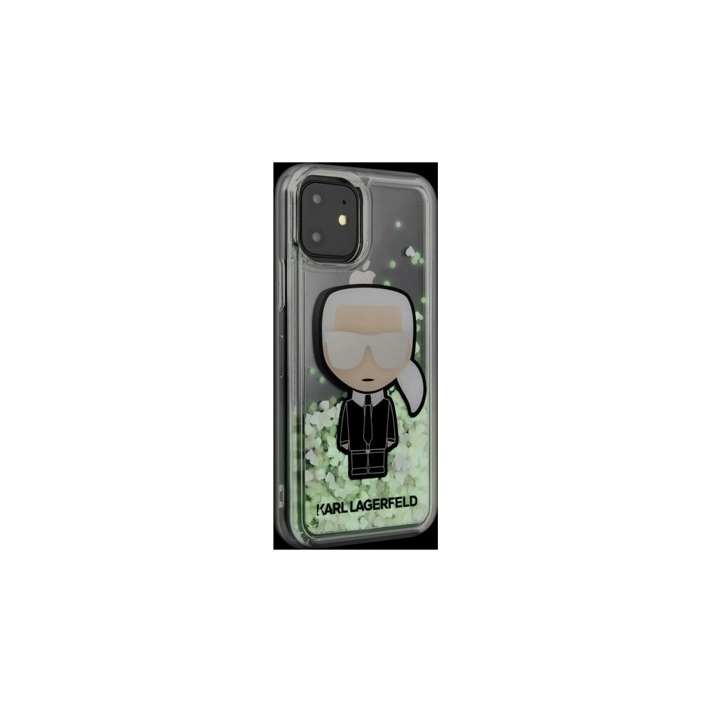 Hurtownia GSM - Karl Lagerfeld KLHCN61GLGIRKL iPhone 11 hardcase Ikonik Glitter Glow în întuneric - KLD145 - {ean13} - Hurt
