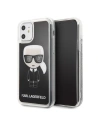 Karl Lagerfeld KLHCN61ICGBK iPhone 11 black Iconic Glitter