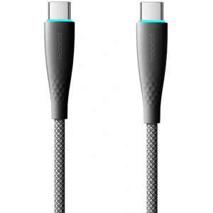 Hurtownia GSM - Kabel Toocki TXCTT1- BMH01-B USB-C / USB-C 1m PD FC 100W schwarz - TCK125 - {ean13} - Hurt
