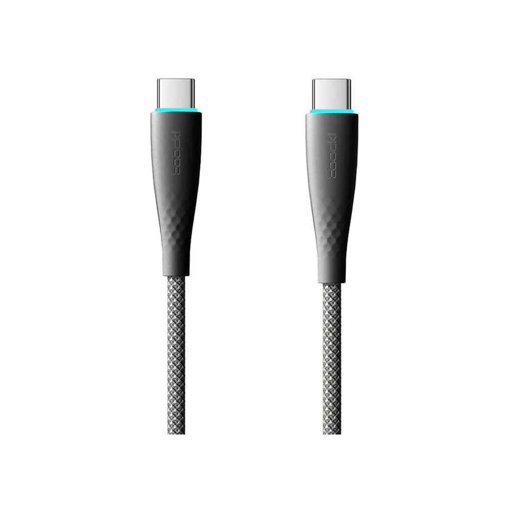 Hurtownia GSM - Kabel Toocki TXCTT1- BMH01-B USB-C / USB-C 1m PD FC 100W schwarz - TCK125 - {ean13} - Hurt