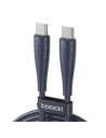 Kabel Toocki TXCTT3- LB03 USB-C / USB-C 1m FC 240W blau