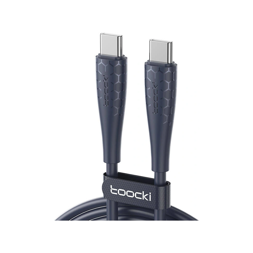 Hurtownia GSM - Kabel Toocki TXCTT3- LB03 USB-C / USB-C 1m FC 240W modrý - TCK127 - {ean13} - Hurt