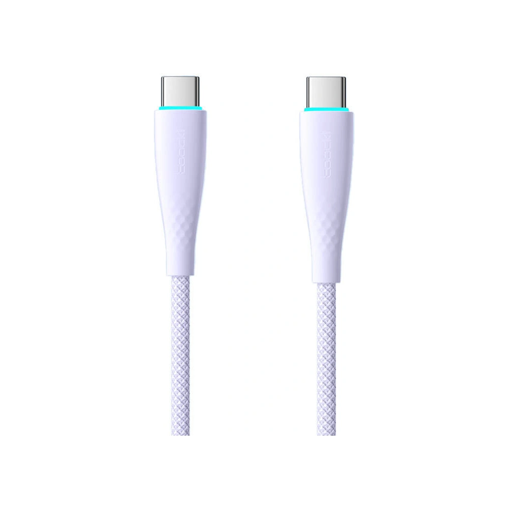 Hurtownia GSM - Cablul Toocki TXCTT1- BMH01-P USB-C / USB-C 1m PD FC 100W violet - TCK128 - {ean13} - Hurt