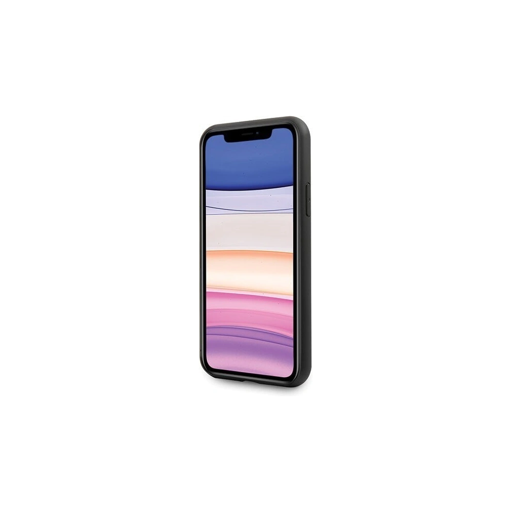 Hurtownia GSM - Karl Lagerfeld KLHCN61IKFBMBK carcasă dură iPhone 11 neagră/saffiano Ikonik - KLD147BLK - {ean13} - Hurt