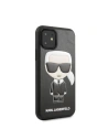 Hurtownia GSM - Karl Lagerfeld KLHCN61IKPUBK husă iPhone 11 din plastic tare neagră/black Iconic Karl Embossed - KLD148BLK - {ean13} - Hurt