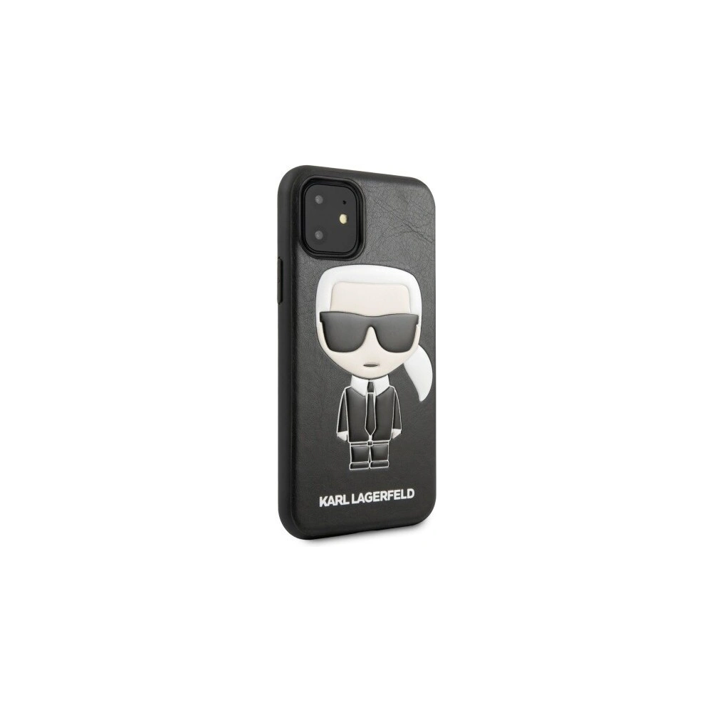 Wholesale Karl Lagerfeld KLHCN61IKPUBK iPhone 11 hardcase black Iconic Karl Embossed - KLD148BLK - {ean13} - Hurt