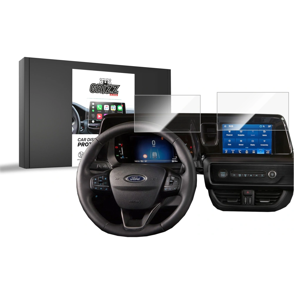 Hurtownia GSM - Fólie keramická GrizzGlass CarDisplay Protection pro Ford Courier 8" 2023-2024 [2w1] - GRZ9387 - {ean13} - Hurt
