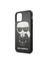 Wholesale Karl Lagerfeld KLHCN61IKPUBK iPhone 11 hardcase black Iconic Karl Embossed - KLD148BLK - {ean13} - Hurt