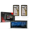 GrizzGlass CarDisplay Protection folie mată pentru MAN TGX 12,3" [3in1]