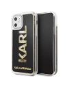 Hurtownia GSM - Karl Lagerfeld KLHCN61KAGBK iPhone 11 czarny/black Karl logo Glitter - KLD149BLK - {ean13} - Hurt