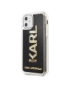 Hurtownia GSM - Karl Lagerfeld KLHCN61KAGBK iPhone 11 czarny/black Karl logo Glitter - KLD149BLK - {ean13} - Hurt