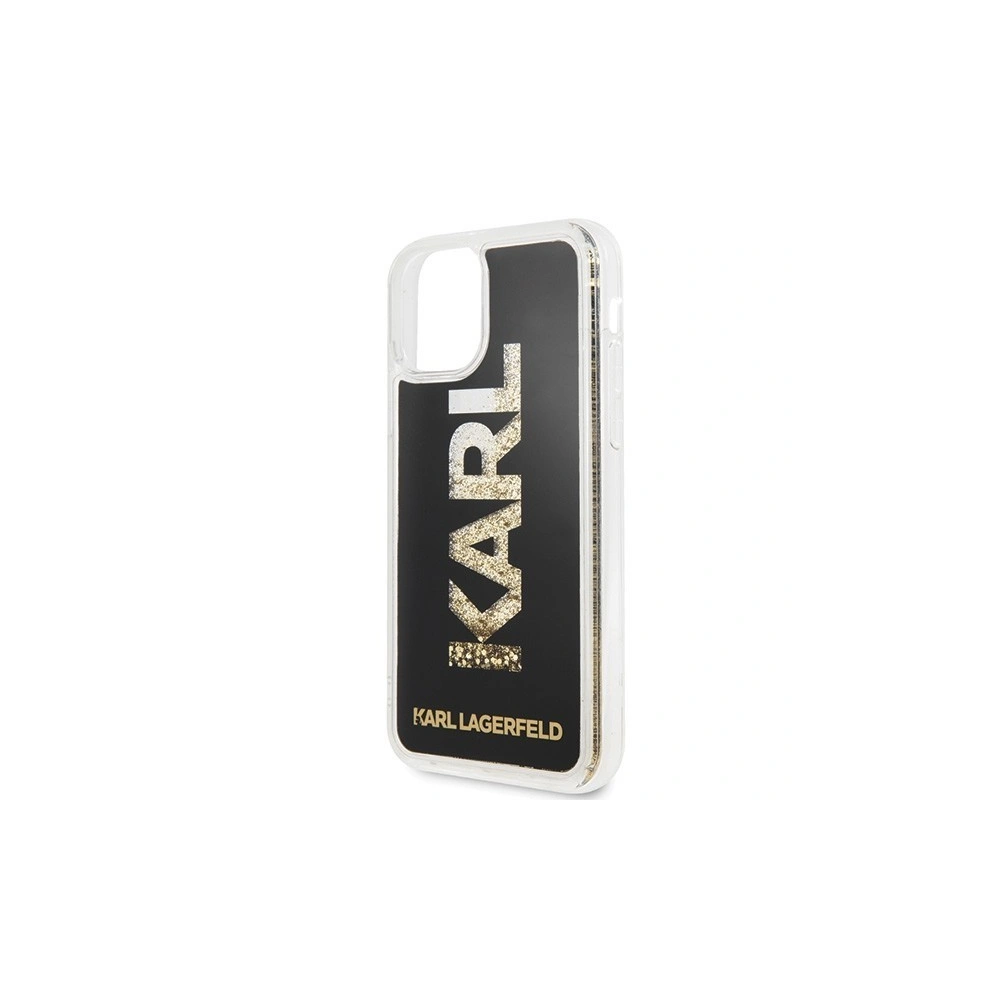 Hurtownia GSM - Karl Lagerfeld KLHCN61KAGBK iPhone 11 czarny/black Karl logo Glitter - KLD149BLK - {ean13} - Hurt