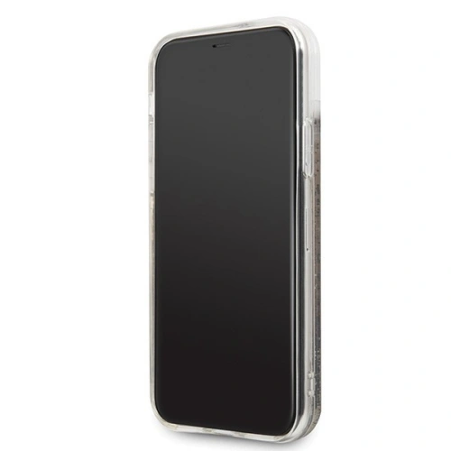 Karl Lagerfeld KLHCN61KAGBK iPhone 11 czarny/black Karl logo Glitter