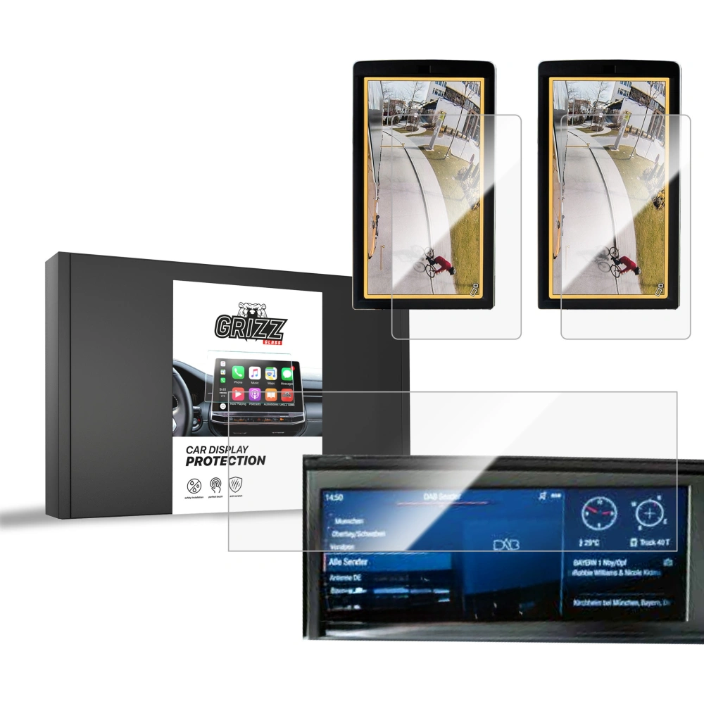 Hurtownia GSM - Fólie keramická GrizzGlass CarDisplay Protection pro MAN TGX 12,3" [3w1] - GRZ9399 - {ean13} - Hurt