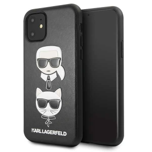 Karl Lagerfeld KLHCN61KICKC iPhone 11 hardcase black Karl & Choupette