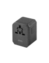 Hurtownia GSM - UNIQ Ład. siec. Voyage World Adapter 33W + 2xUSB + PD 18W + QC 3.0 szary/charcoal grey (LITHOS Collective) - UNIQ137GRY - {ean13} - Hurt