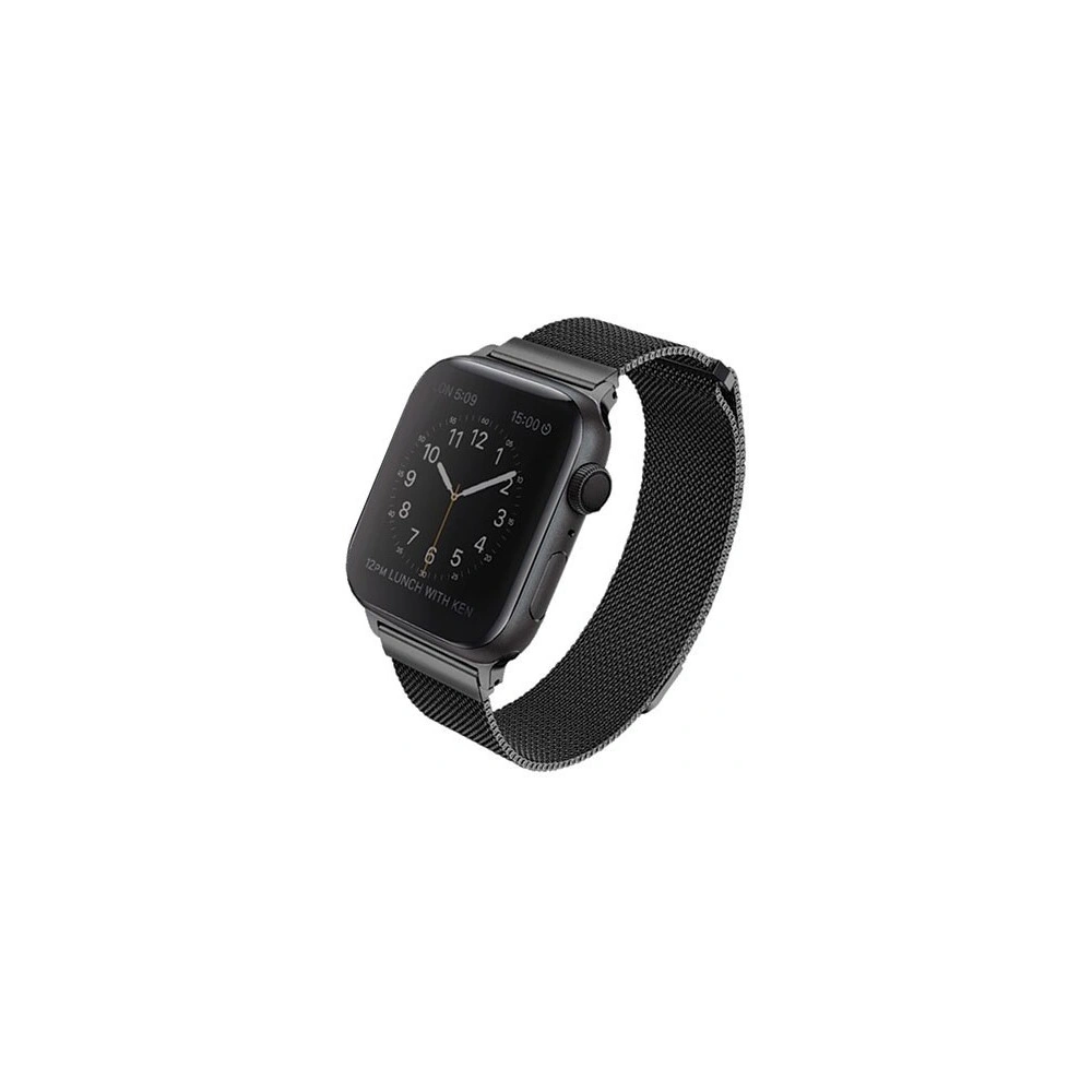 Hurtownia GSM - Pasek UNIQ Dante Apple Watch 4/5/6/7/SE/8/9/10 40/41/42mm Oțel inoxidabil negru/midnight black - UNIQ138BLK - {ean13} - Hurt