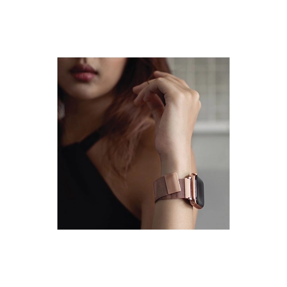 Hurtownia GSM - Pasek UNIQ Dante Apple Watch 4/5/6/7/SE/8/9/10 40/41/42mm Oțel inoxidabil roz aurie/rose gold - UNIQ139ROSEGLD - {ean13} - Hurt