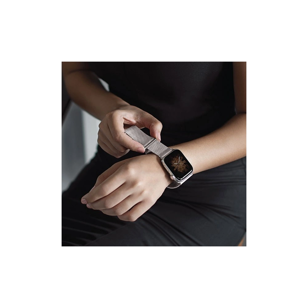 Hurtownia GSM - Pasek UNIQ Dante Apple Watch 4/5/6/7/SE/8/9/10 40/41/42mm Oțel inoxidabil roz aurie/rose gold - UNIQ139ROSEGLD - {ean13} - Hurt