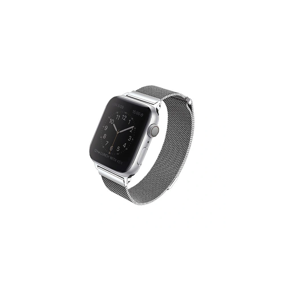 Hurtownia GSM - Pasek UNIQ Dante Apple Watch 4/5/6/7/SE/8/9/Ultra 44/45/49mm Nerezová ocel stříbrná/sterling silver - UNIQ143SILVER - {ean13} - Hurt