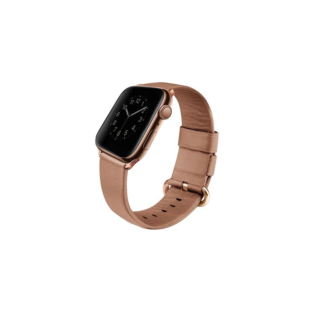 Hurtownia GSM - Pasek UNIQ Mondain Apple Watch 4/5/6/7/SE/8/9/10 40/41/42mm Pravá kůže růžová/coral pink - UNIQ145CORALPINK - {ean13} - Hurt