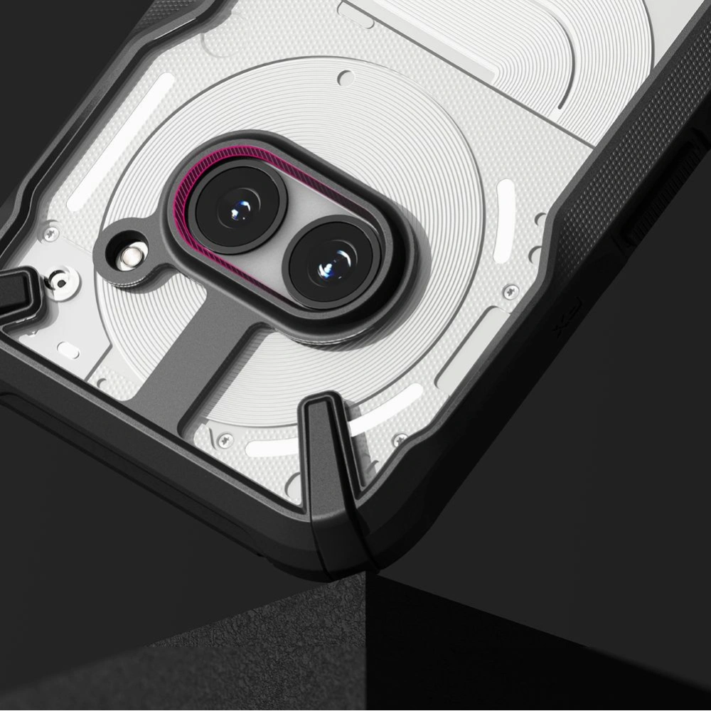 Hurtownia GSM - Etui Ringke Fusion-X Nothing Phone 2a / 2a Plus černé - RGK1970 - {ean13} - Hurt