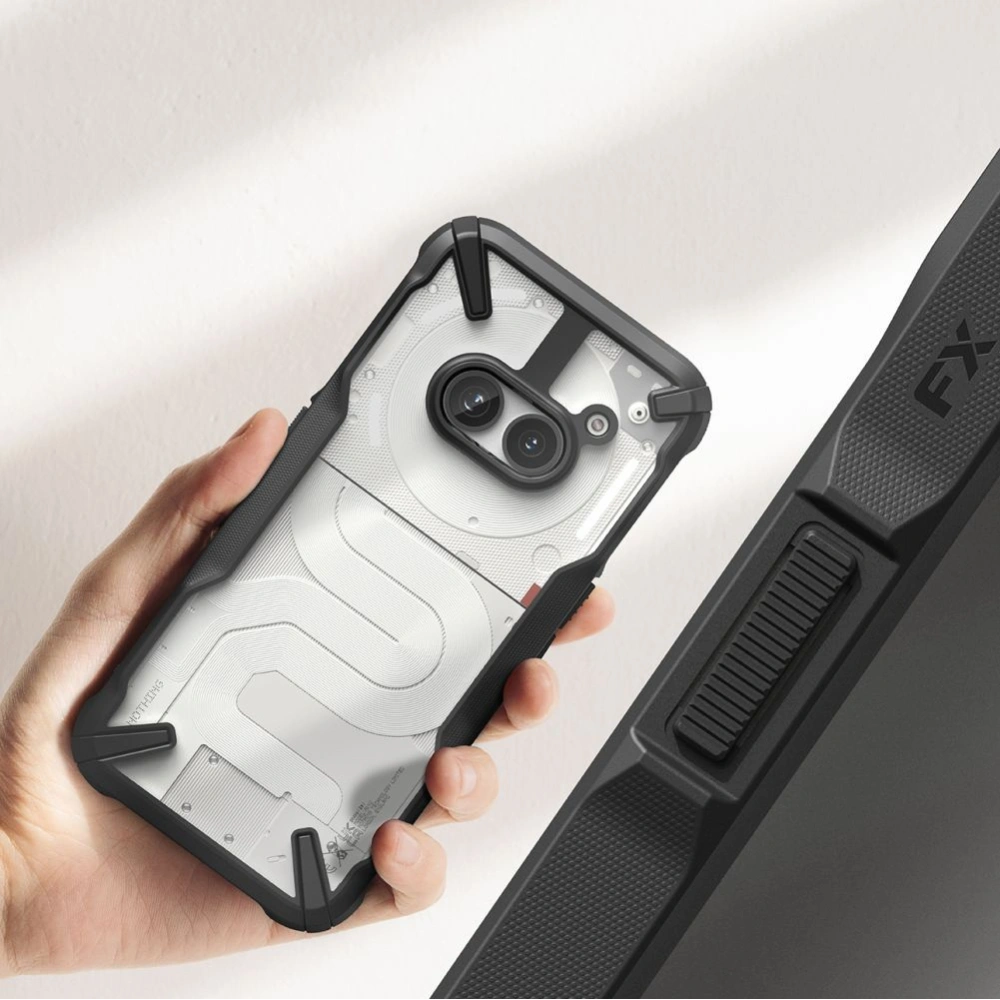 Hurtownia GSM - Etui Ringke Fusion-X Nothing Phone 2a / 2a Plus černé - RGK1970 - {ean13} - Hurt