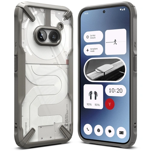 Etui Ringke Fusion-X Nothing Phone 2a / 2a Plus Grey