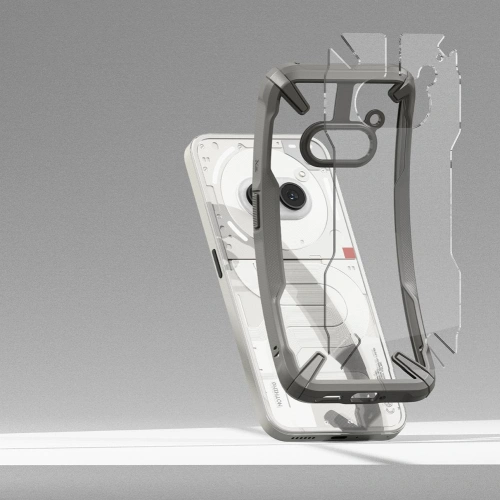 Etui Ringke Fusion-X Nothing Phone 2a / 2a Plus Grey