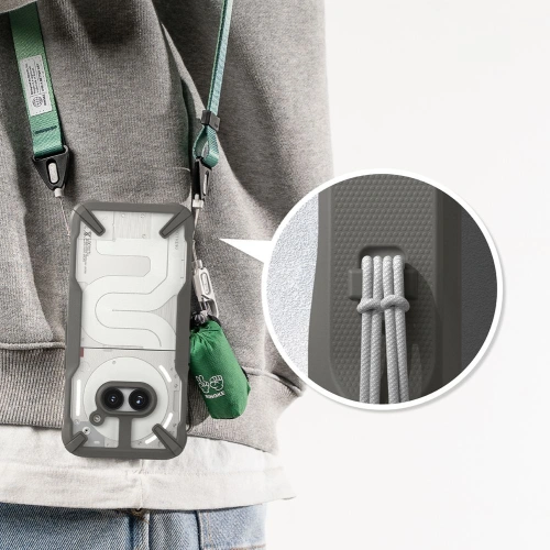 Etui Ringke Fusion-X Nothing Phone 2a / 2a Plus Grey