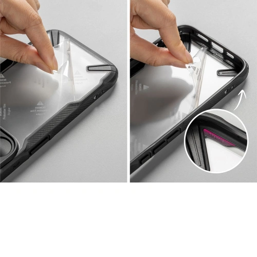 Etui Ringke Fusion-X Nothing Phone 2a / 2a Plus Grey