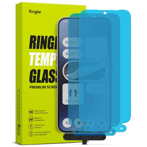 Ringke Distributor - 8809961786013 - RGK1974 - Ringke Tempered Glass Nothing Phone 2a Clear [2 PACK] - B2B homescreen