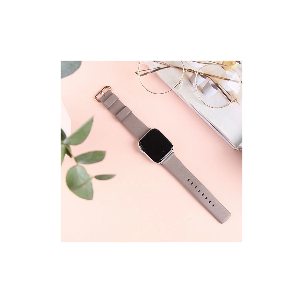 Hurtownia GSM - Pasek UNIQ Mondain Apple Watch 4/5/6/7/SE/8/9/Ultra 44/45/49mm Geniune Leather czarny/midnight black - UNIQ146BLK - {ean13} - Hurt