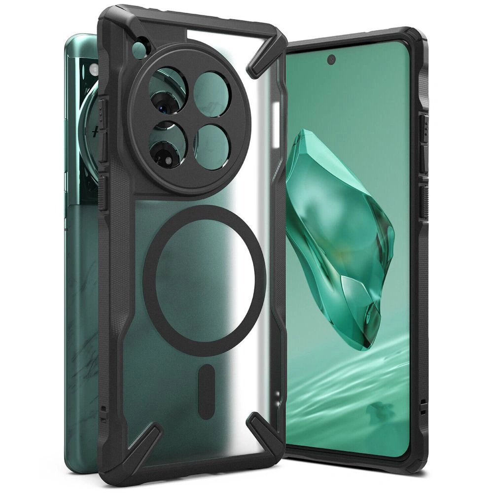 Hurtownia GSM - Etui Ringke Fusion-X Magnetic MagSafe OnePlus 12 Negru Mat - RGK1976 - {ean13} - Hurt